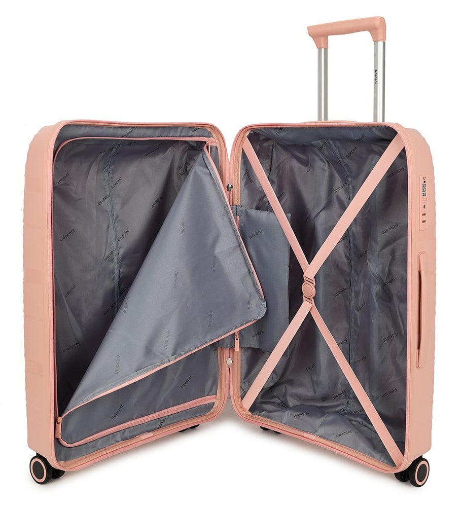 optocht temperament open haard Roze koffer 77 cm Decent NL | Kofferkopen.nl