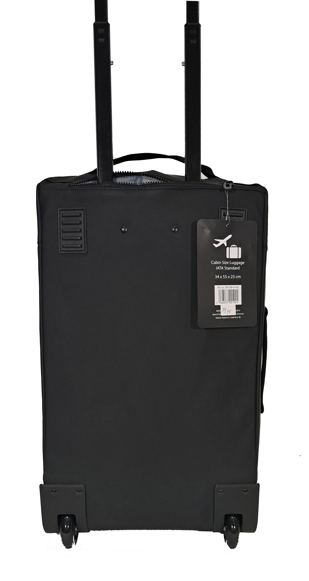 Handbagage geschikt voor KLM en Transavia 55x35x23cm