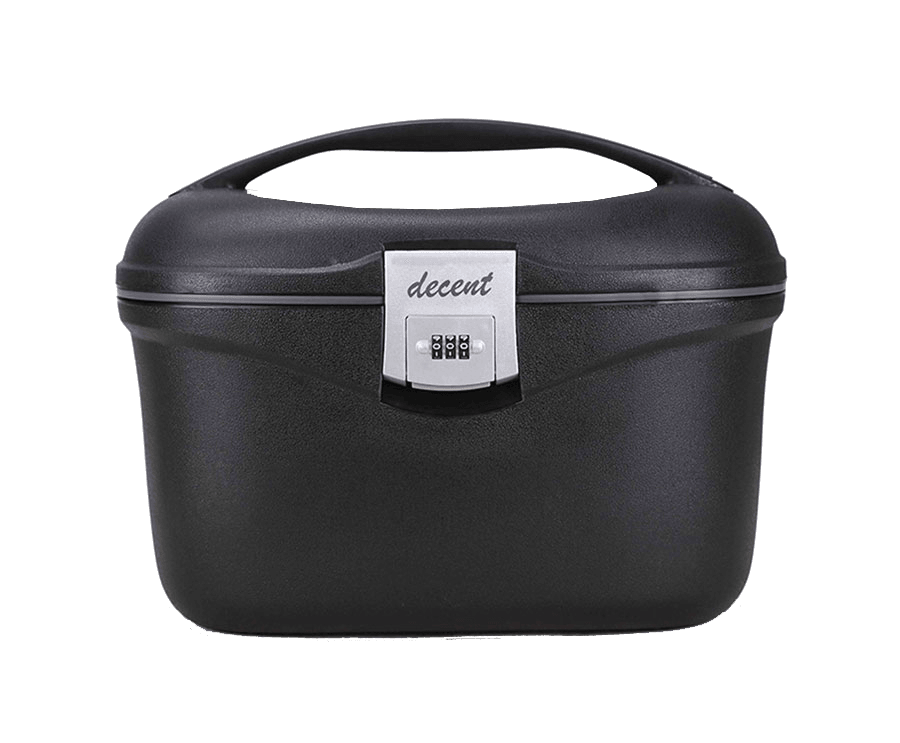 Kofferkopen.nl - Beautycase zwart met cijferslot - Beautycase - 