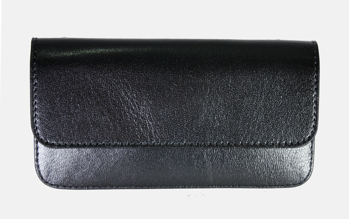 Telefoontasje voor aan de riem (liggend) kwaliteit black
