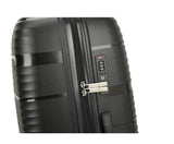 Handbagage koffer zwart Lichtgewicht Decent