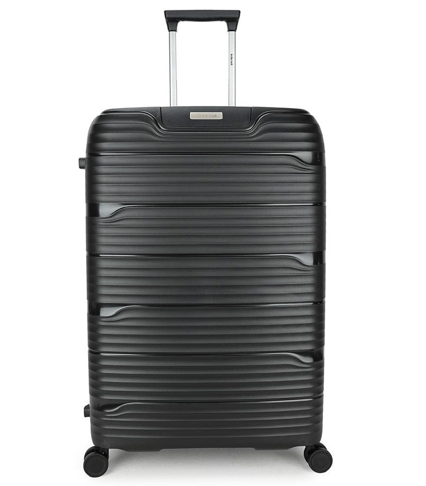 Zwarte koffer 77 cm Decent NL