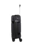 Kofferkopen.nl - Handbagage koffer 55x40x20 cm zwart - Handbagage trolley - 