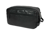 Kofferkopen.nl - Zwarte Toilettas Leder Emco Premium Collection - Handbagage - 